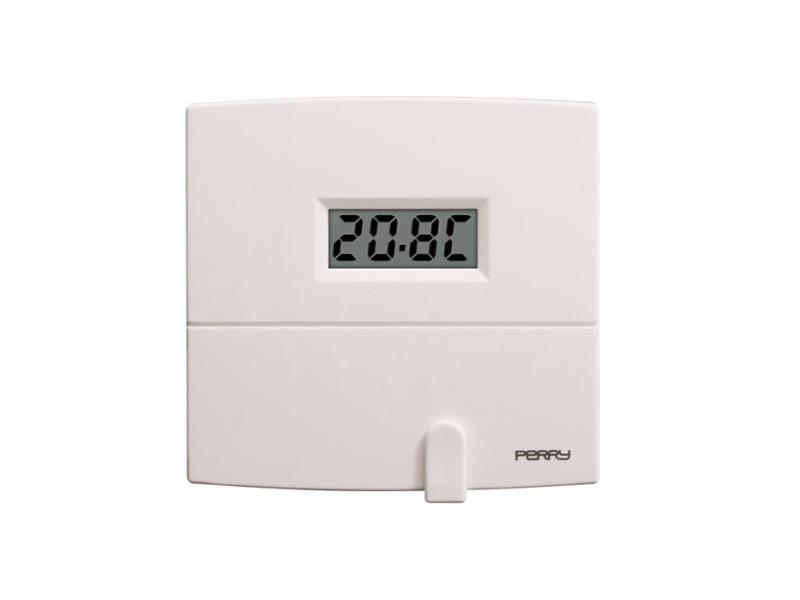 PERRY "ZEFIRO" TAMPERPROOF THERMOSTAT, 230VAC
